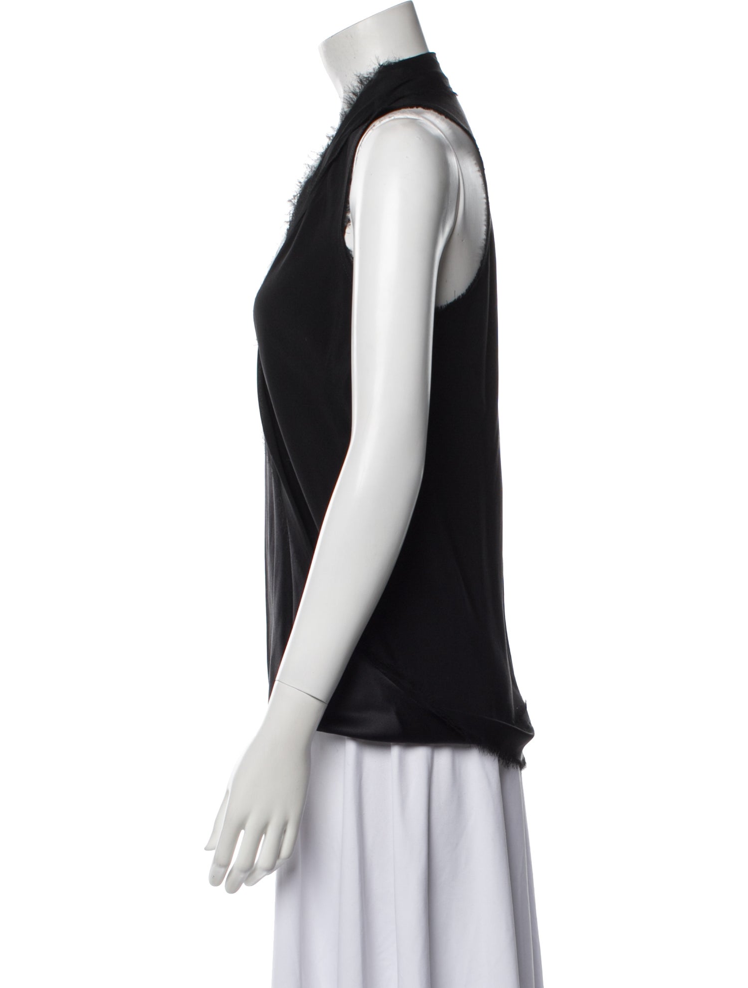 Ramy Brook Silk V-Neck Top