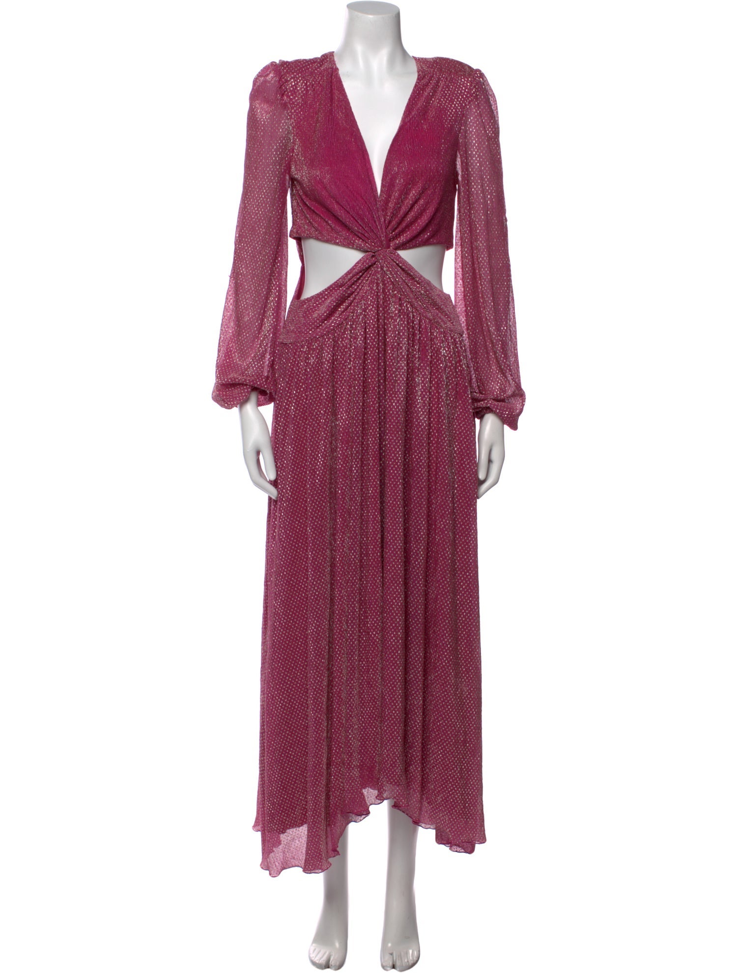 Ramy Brook V-Neck Long Dress