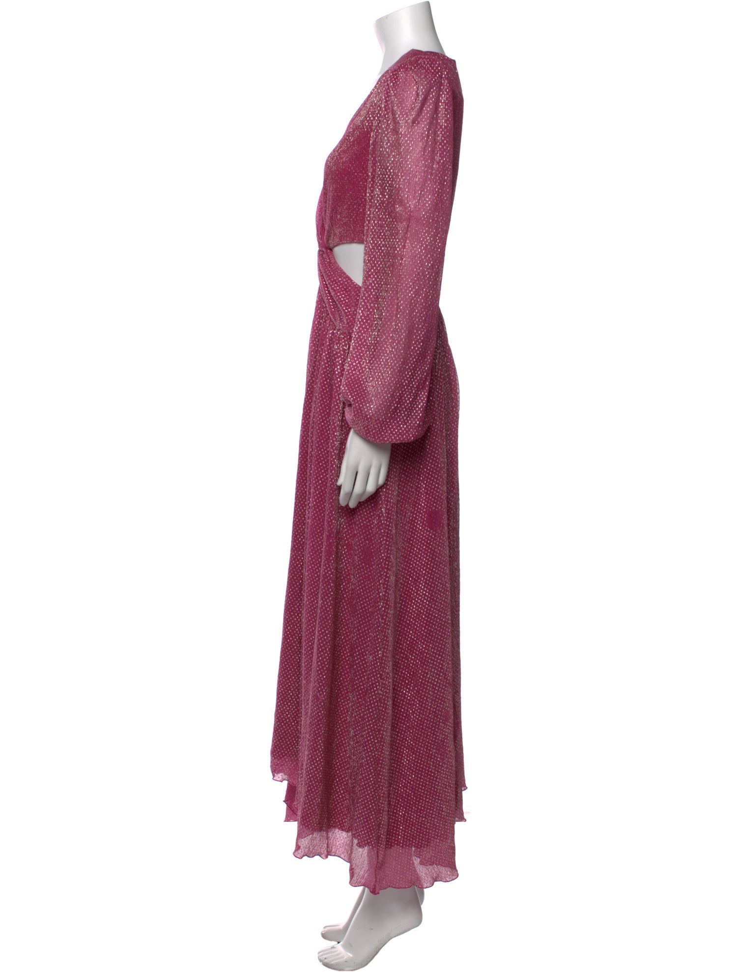 Ramy Brook V-Neck Long Dress