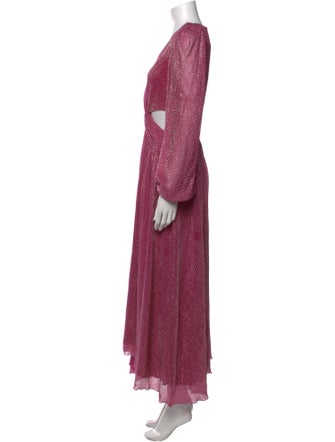 Ramy Brook V-Neck Long Dress