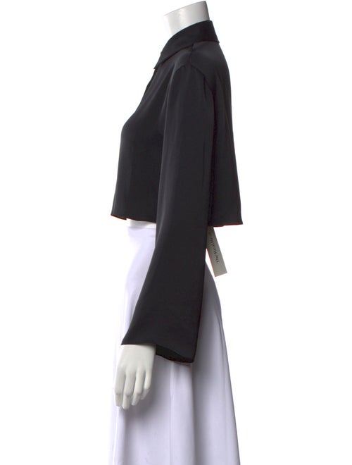 Ramy Brook Long Sleeve Crop Top