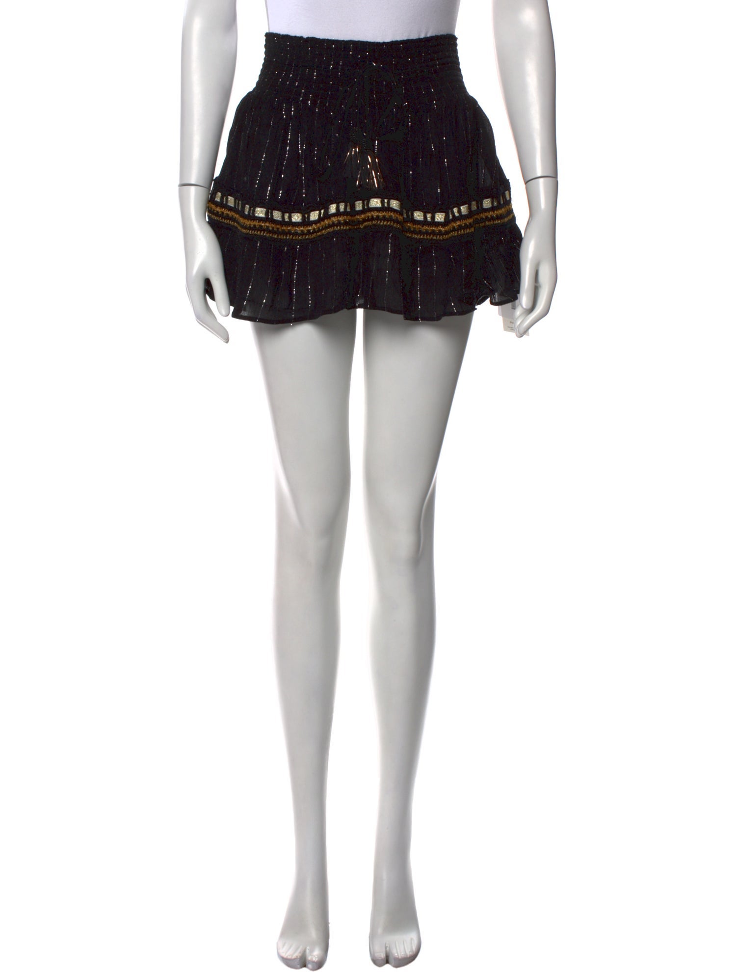 Ramy Brook Studded Accents Mini Skirt