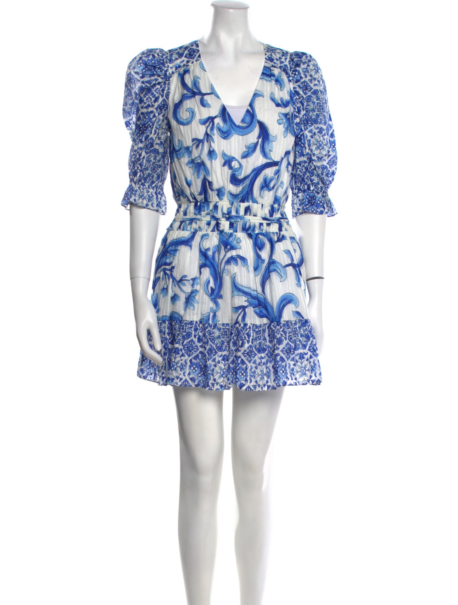Ramy Brook Floral Print Mini Dress