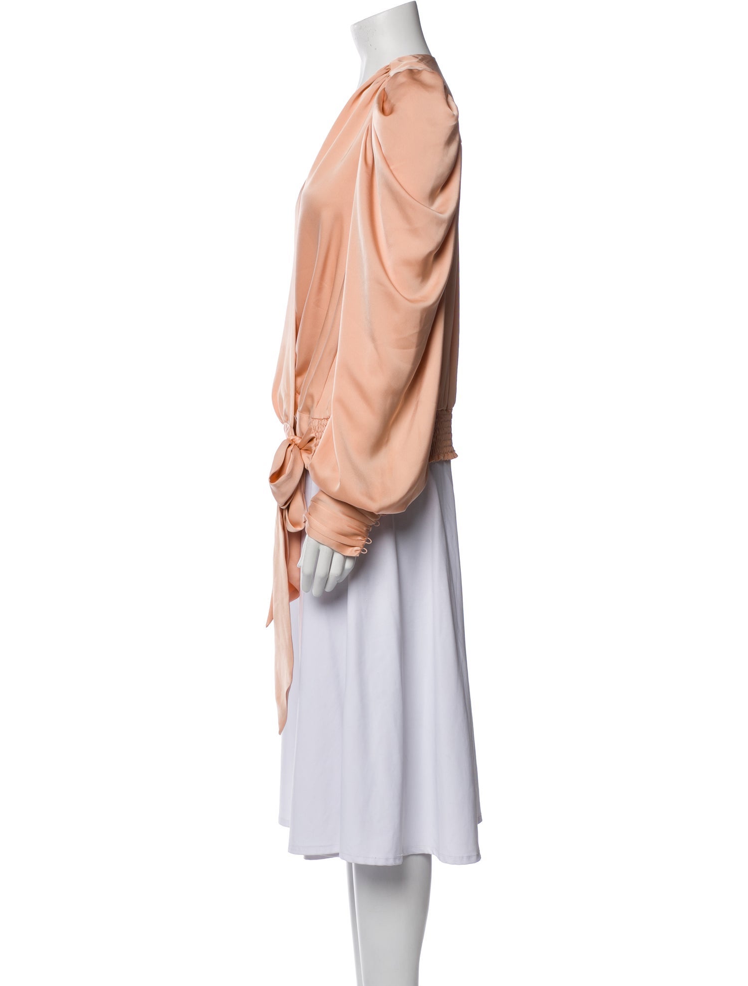 Ramy Brook V-Neck Long Sleeve Blouse