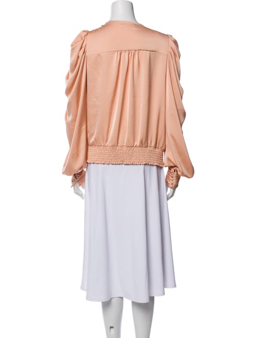 Ramy Brook V-Neck Long Sleeve Blouse