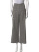 Ramy Brook Plaid Print Wide Leg Pants