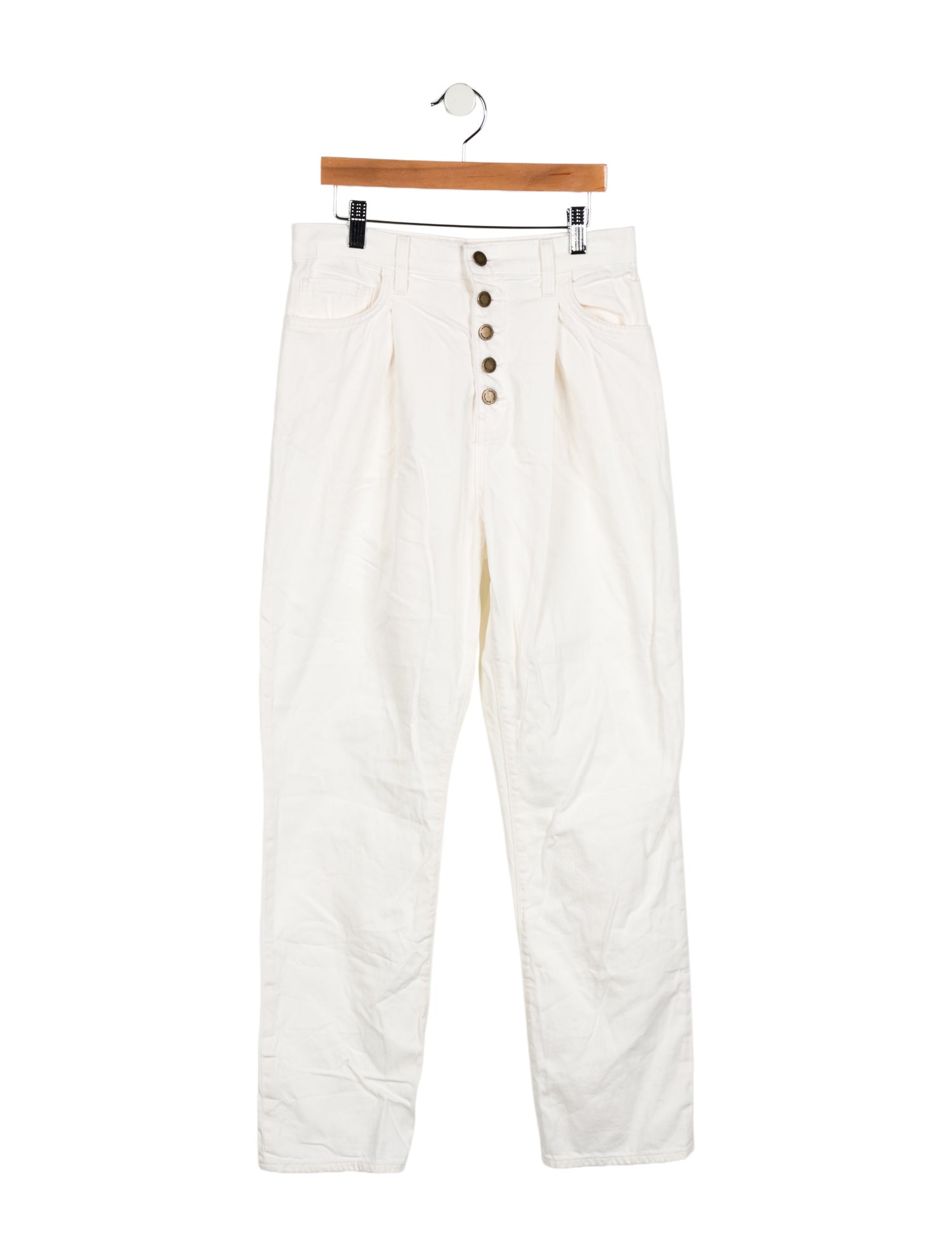 Ramy Brook Mid-Rise Straight Leg Jeans