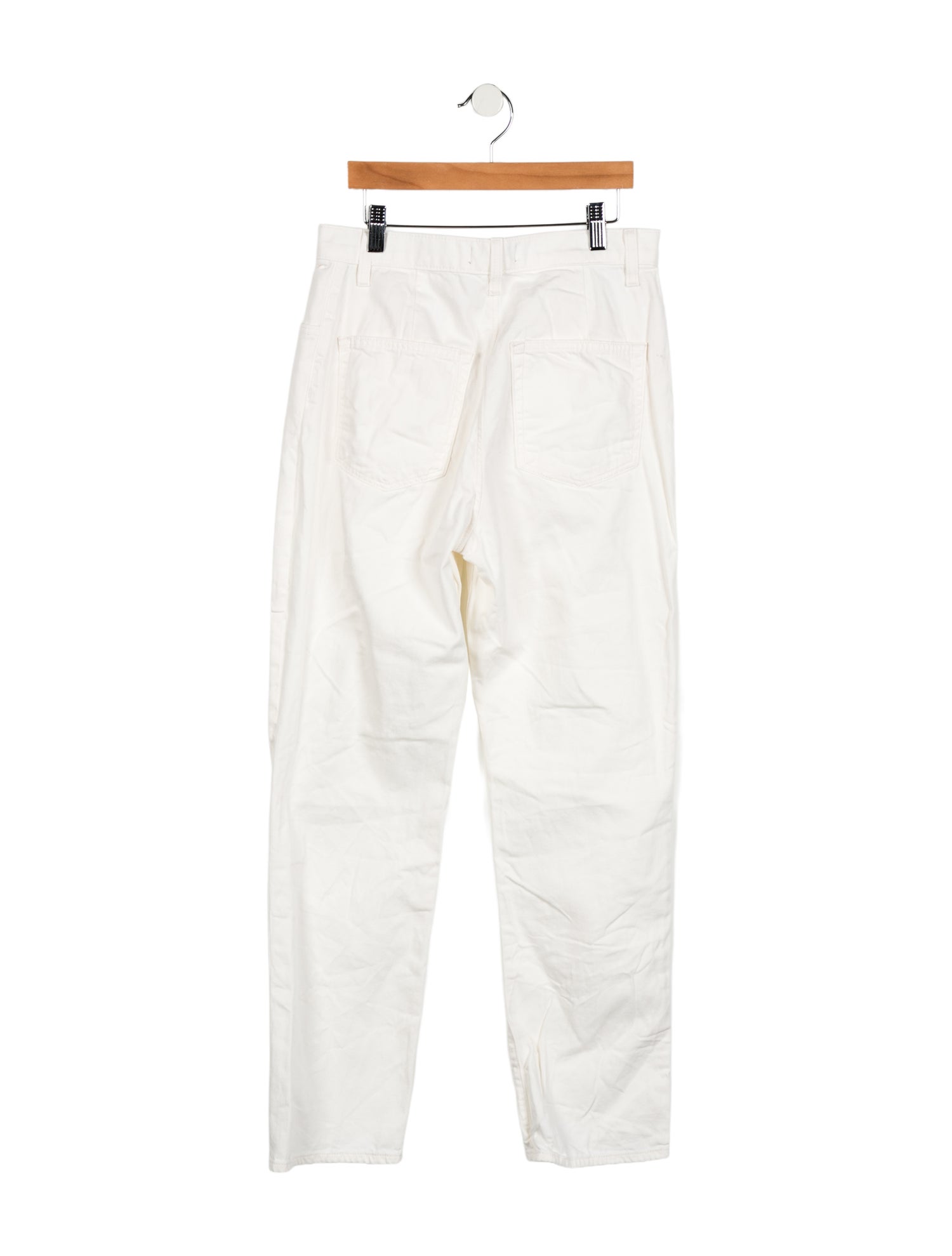 Ramy Brook Mid-Rise Straight Leg Jeans