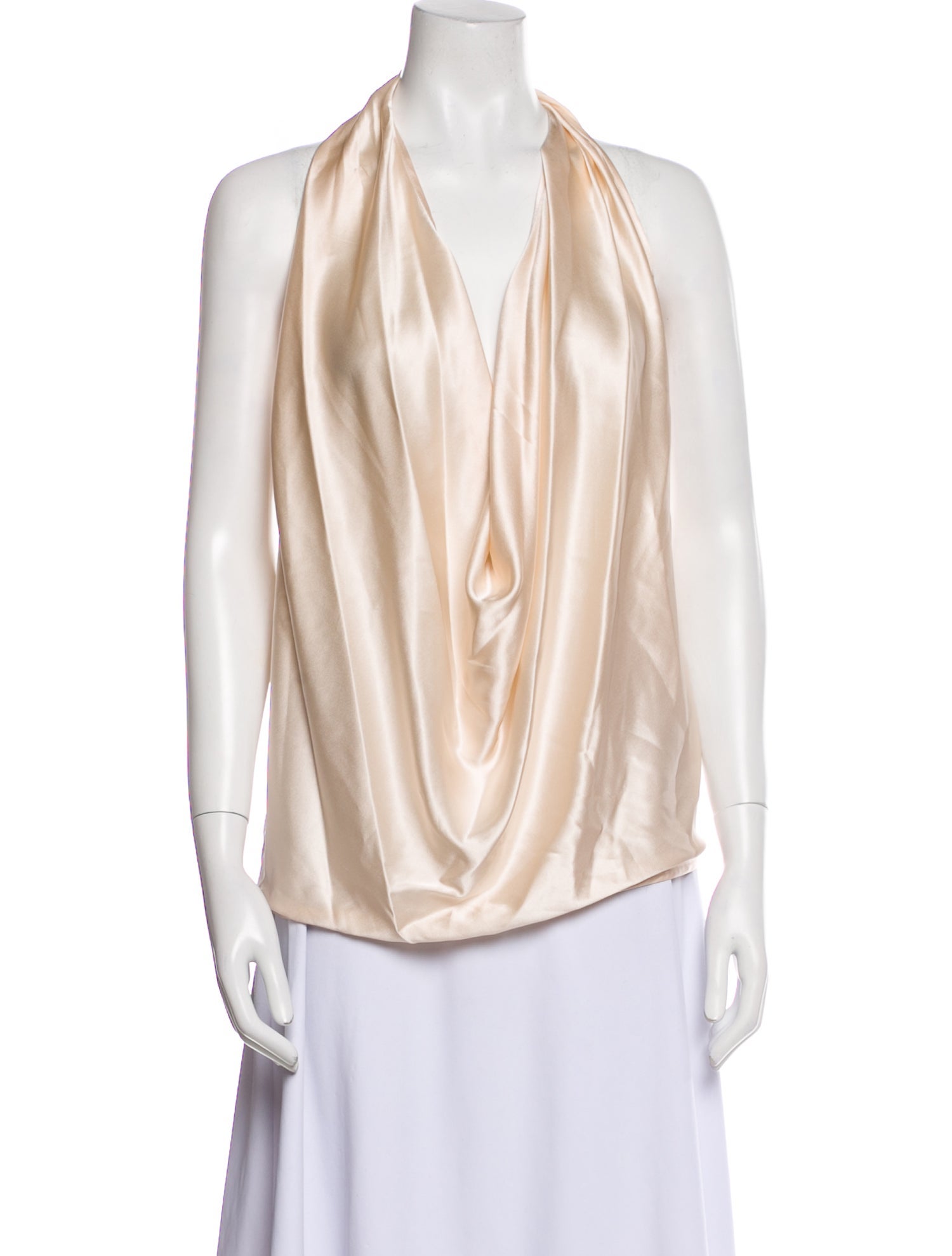 Ramy Brook Silk Cowl Neck Blouse