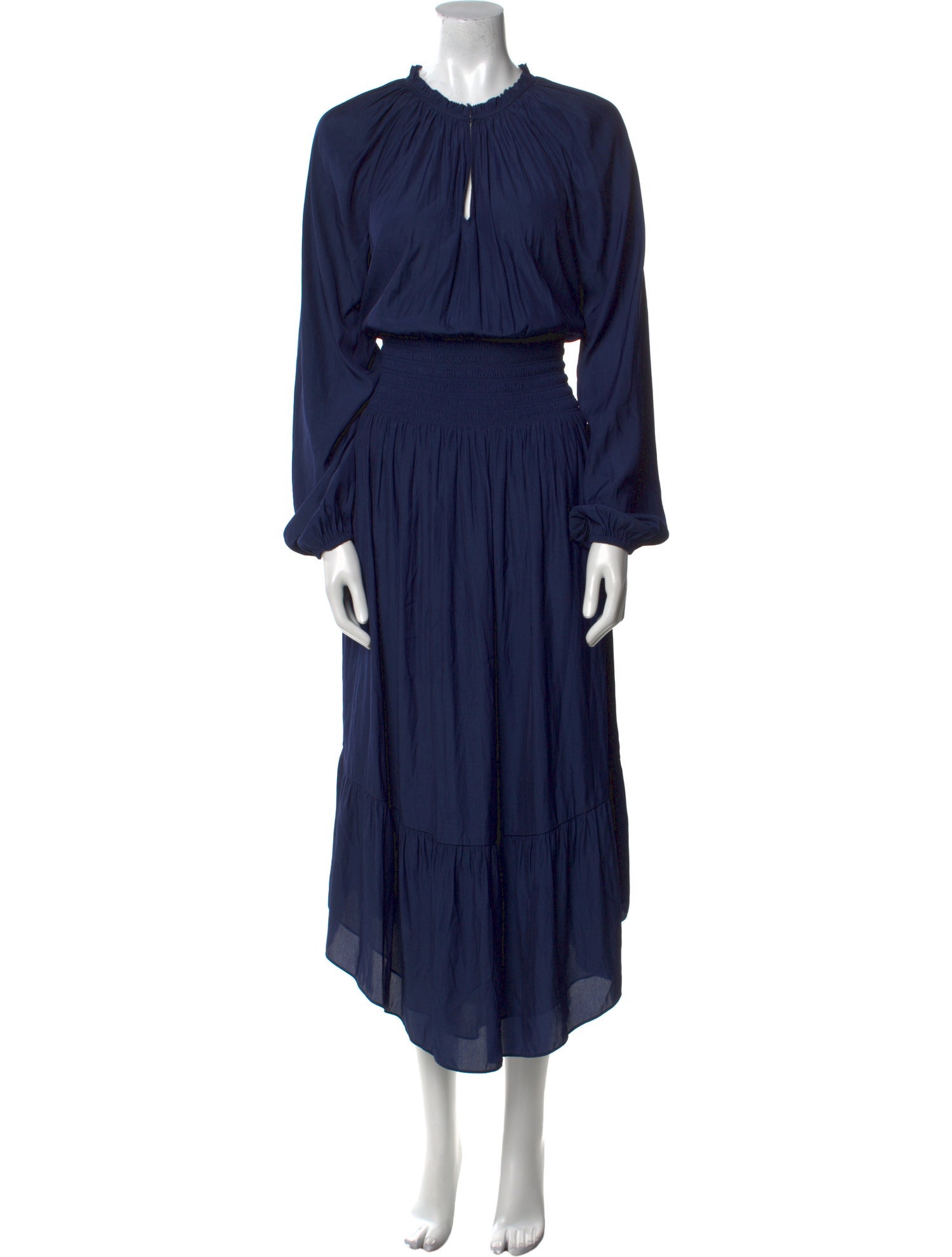 Ramy Brook Crew Neck Long Dress