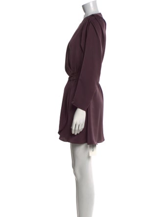 Ramy Brook V-Neck Mini Dress