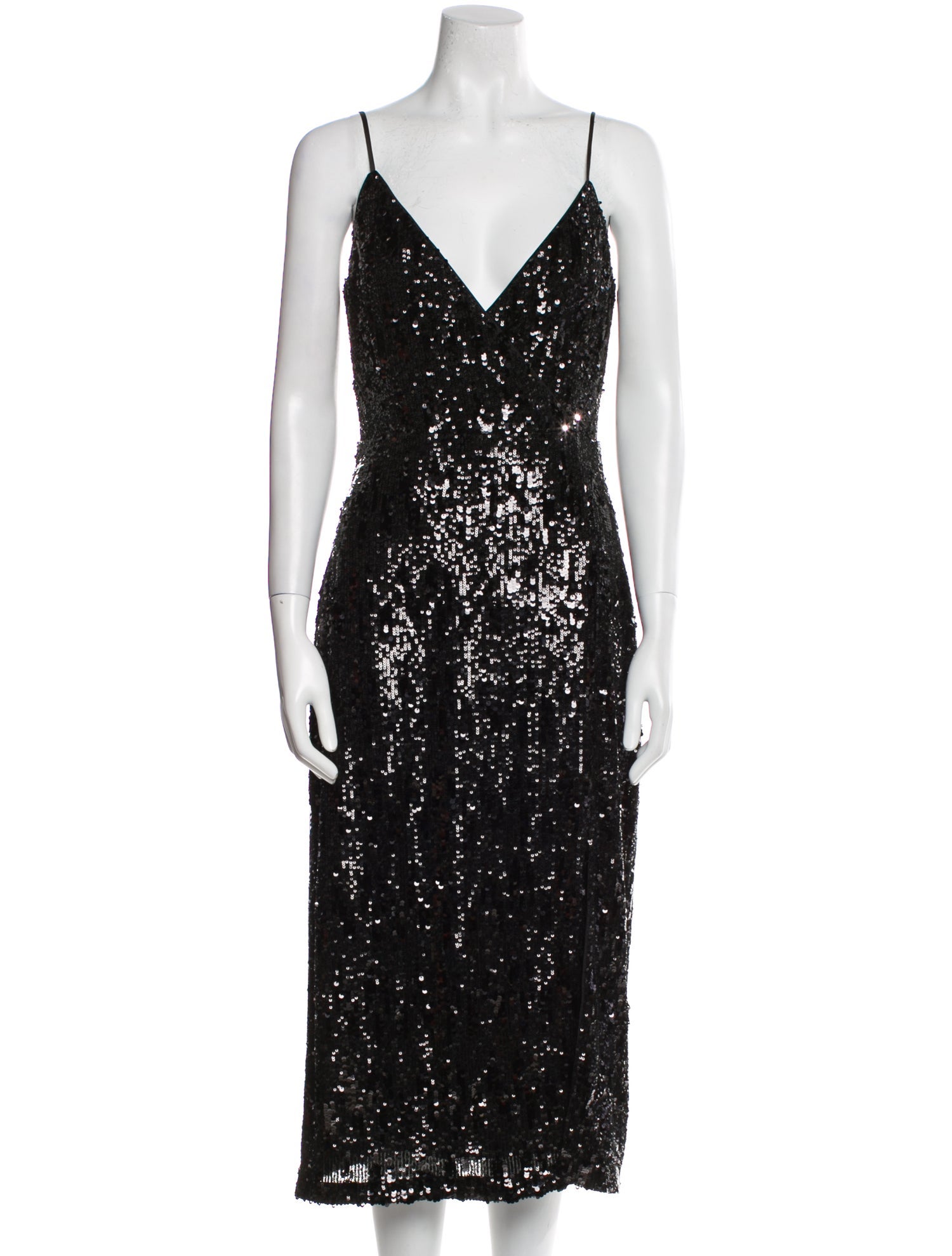 Ramy Brook V-Neck Midi Length Dress