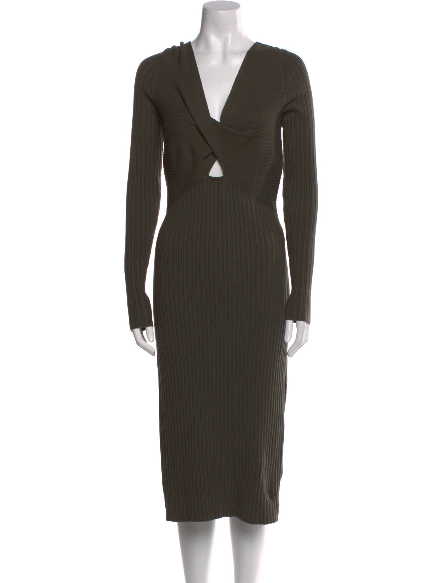 Ramy Brook V-Neck Midi Length Dress