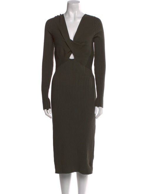 Ramy Brook V-Neck Midi Length Dress