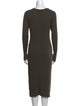 Ramy Brook V-Neck Midi Length Dress