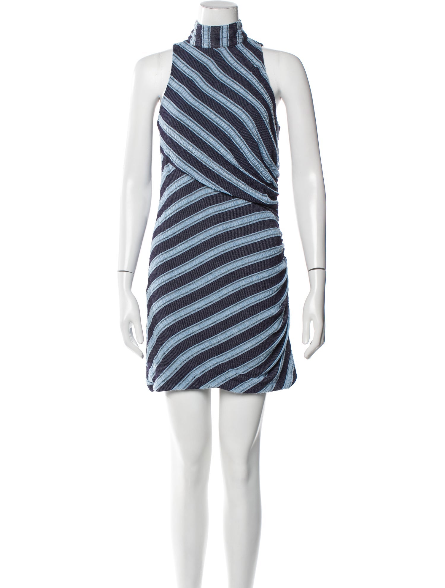 Ramy Brook Striped Mini Dress