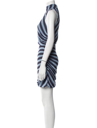 Ramy Brook Striped Mini Dress