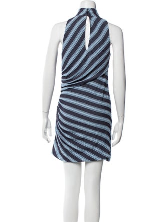 Ramy Brook Striped Mini Dress