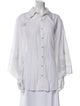 Ramy Brook Long Sleeve Button-Up Top