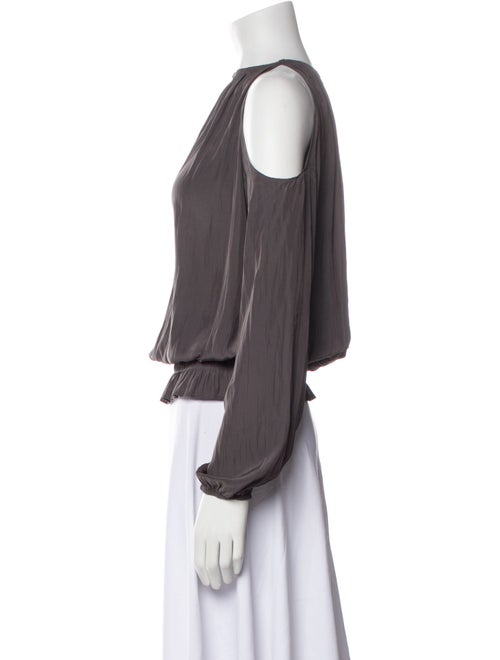 Ramy Brook Off-The-Shoulder Long Sleeve Blouse