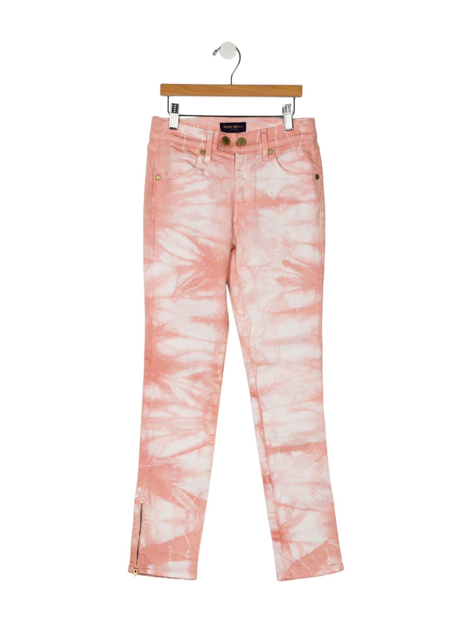 Ramy Brook Mid-Rise Skinny Leg Jeans