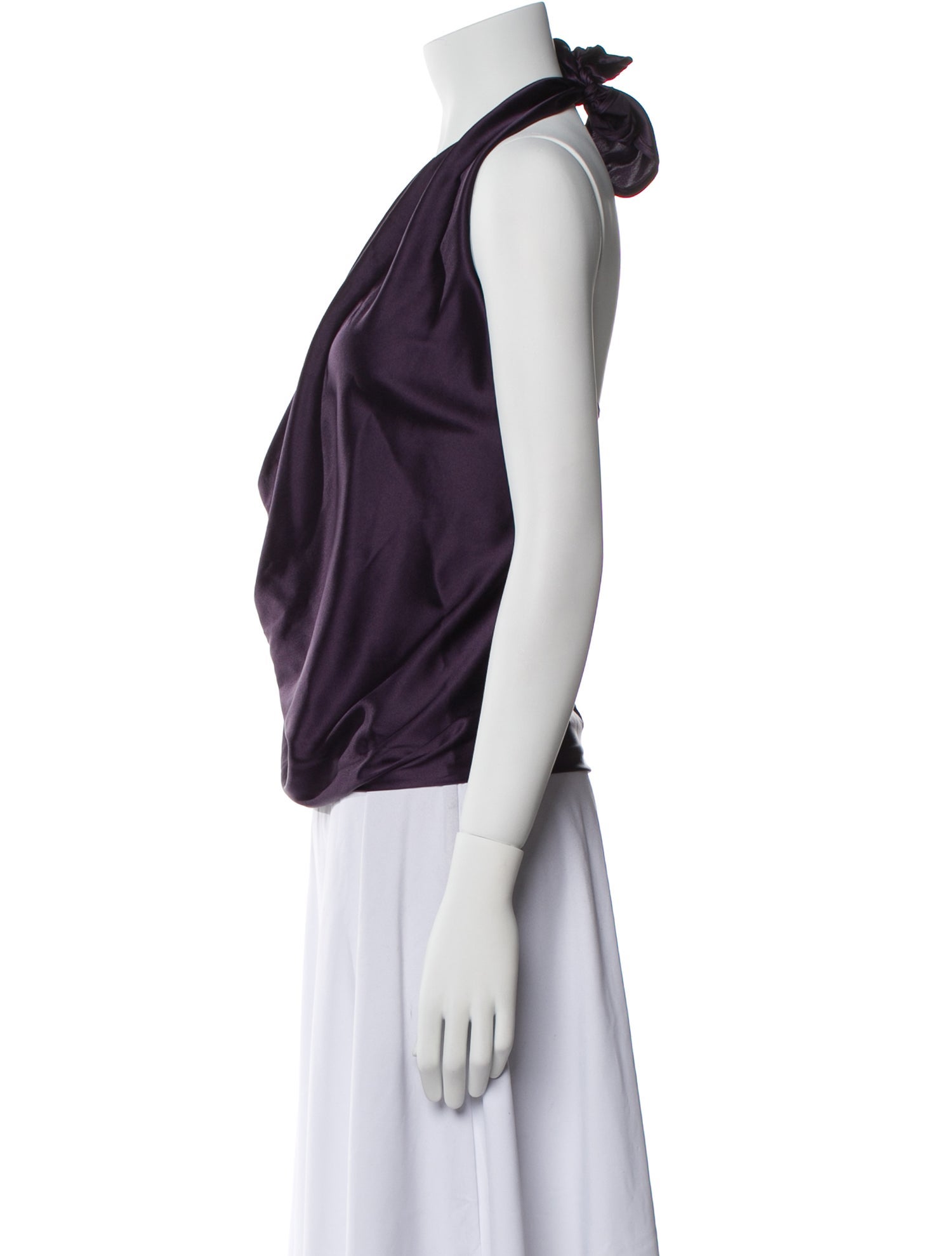 Ramy Brook Silk Cowl Neck Blouse