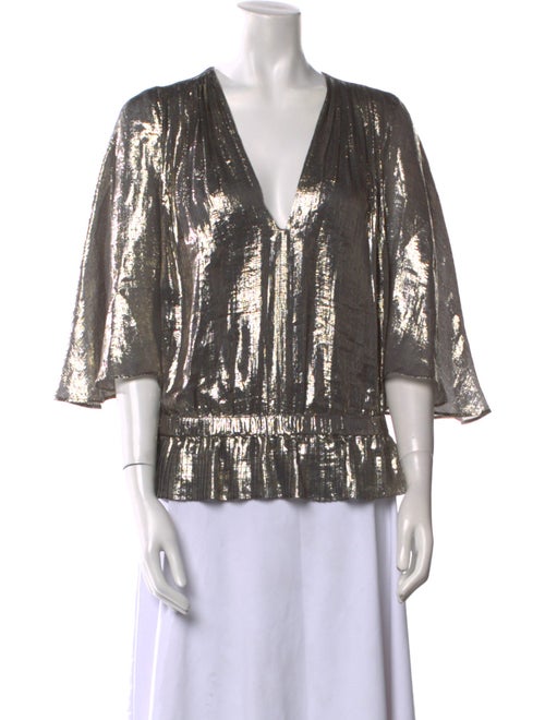 Ramy Brook Silk Printed Blouse