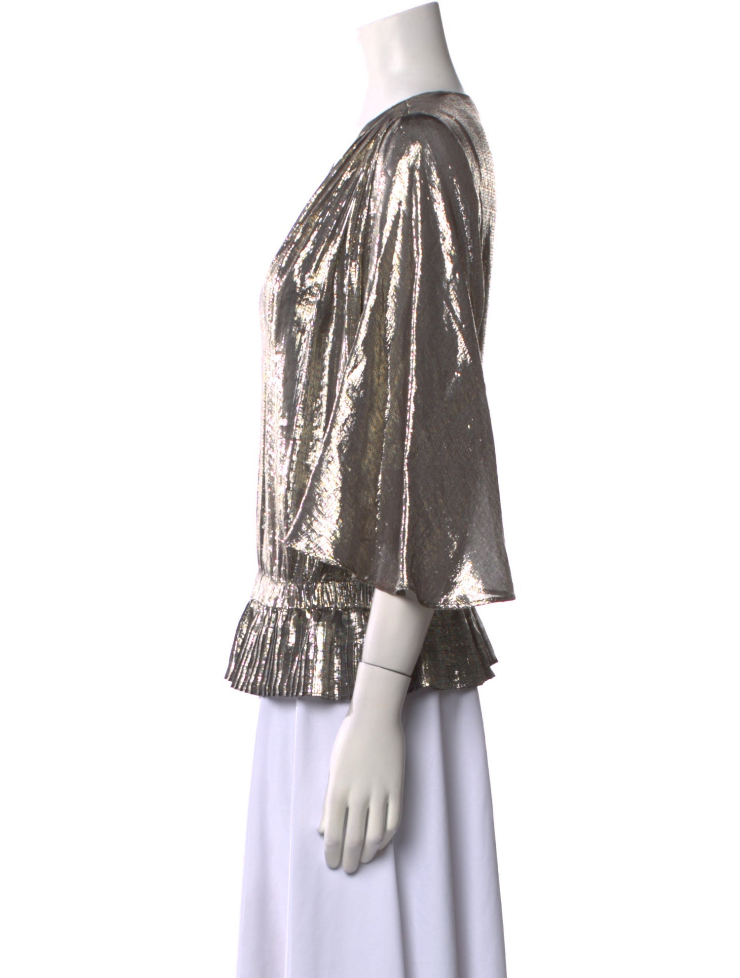 Ramy Brook Silk Printed Blouse