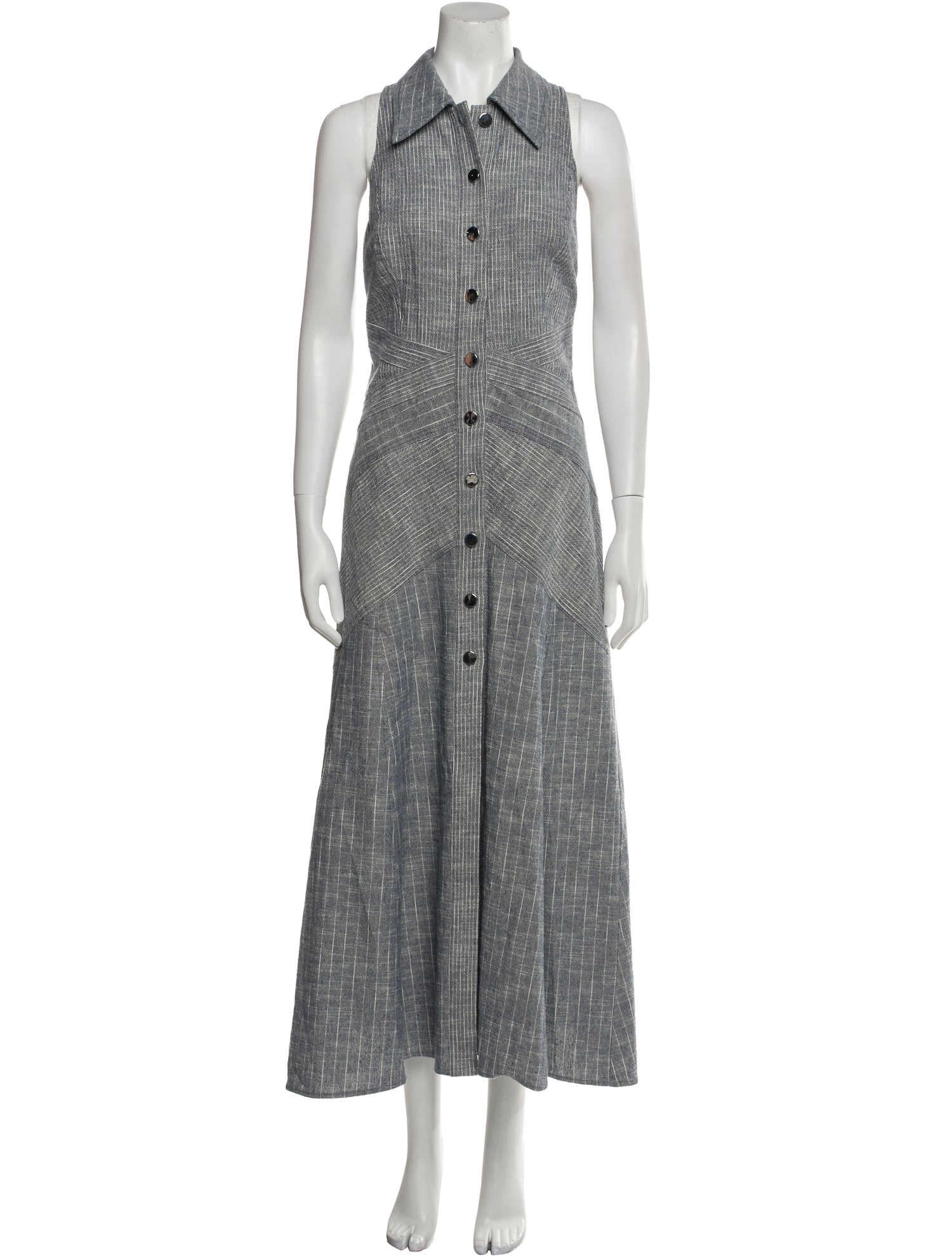 Ramy Brook Striped Long Dress