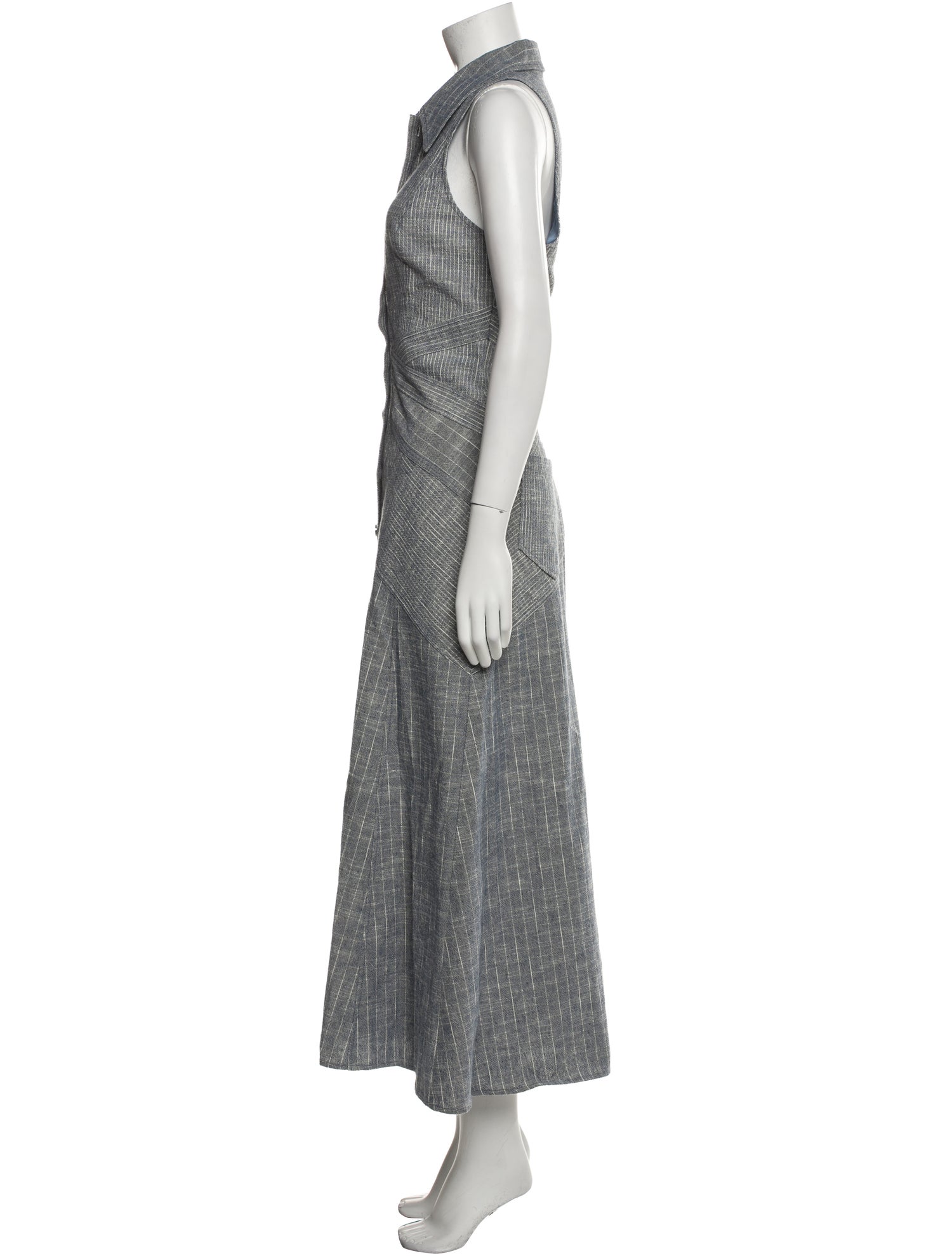 Ramy Brook Striped Long Dress