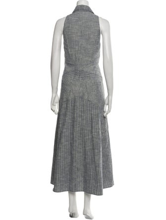 Ramy Brook Striped Long Dress