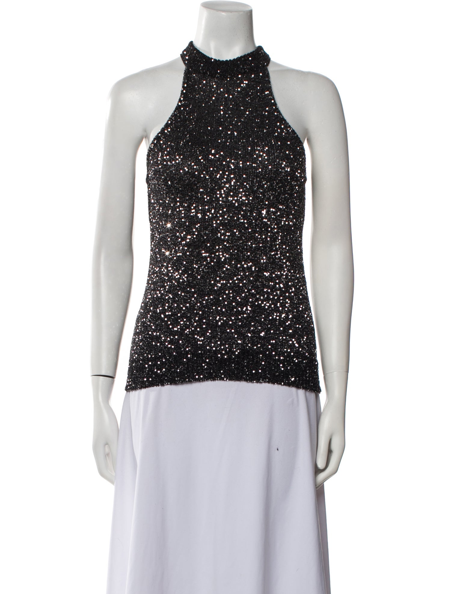 Ramy Brook Printed One-Shoulder Top w/ Tags