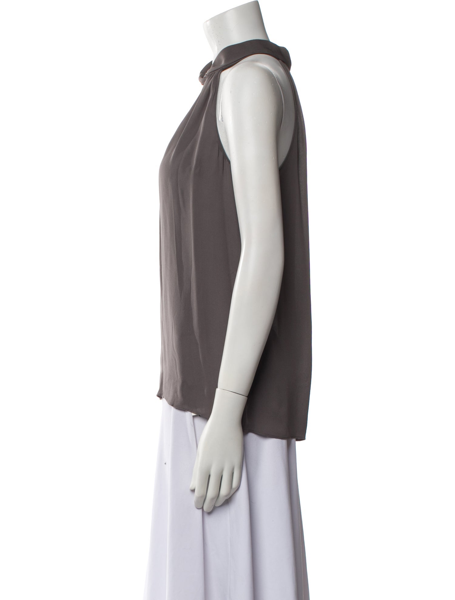 Ramy Brook Silk Halterneck Blouse