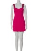 Ramy Brook Square Neckline Mini Dress
