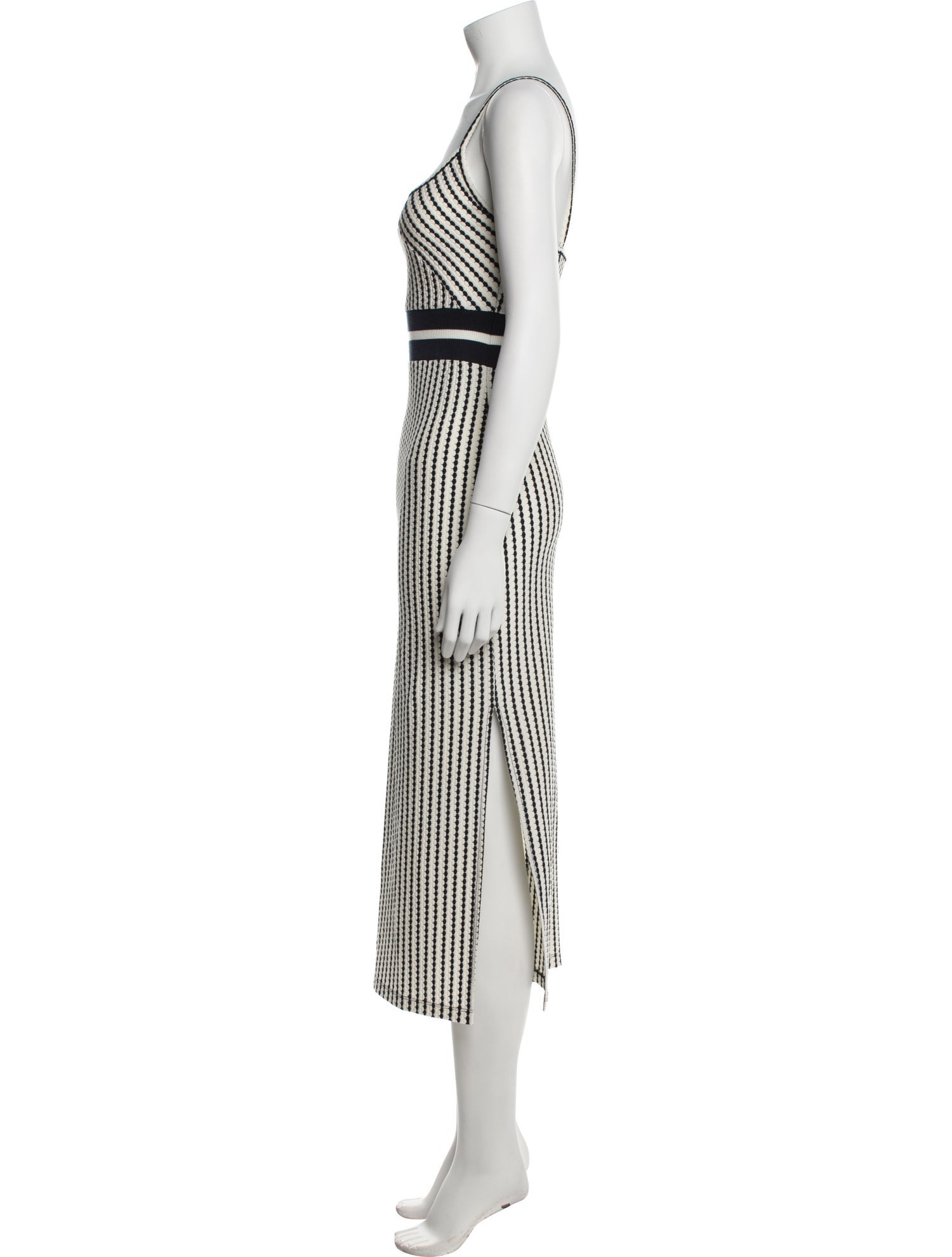 Ramy Brook Striped Long Dress