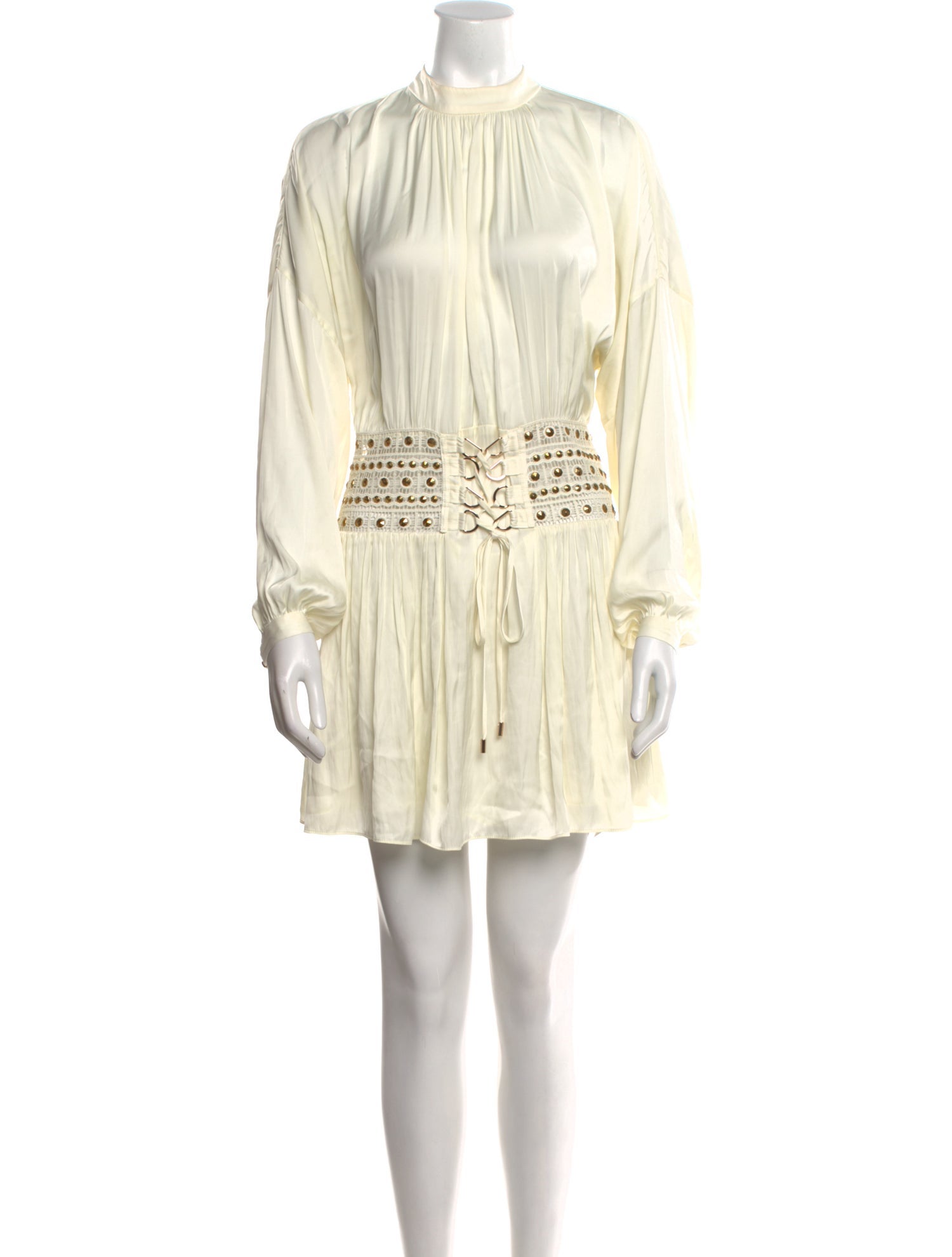 Ramy Brook Mock Neck Mini Dress