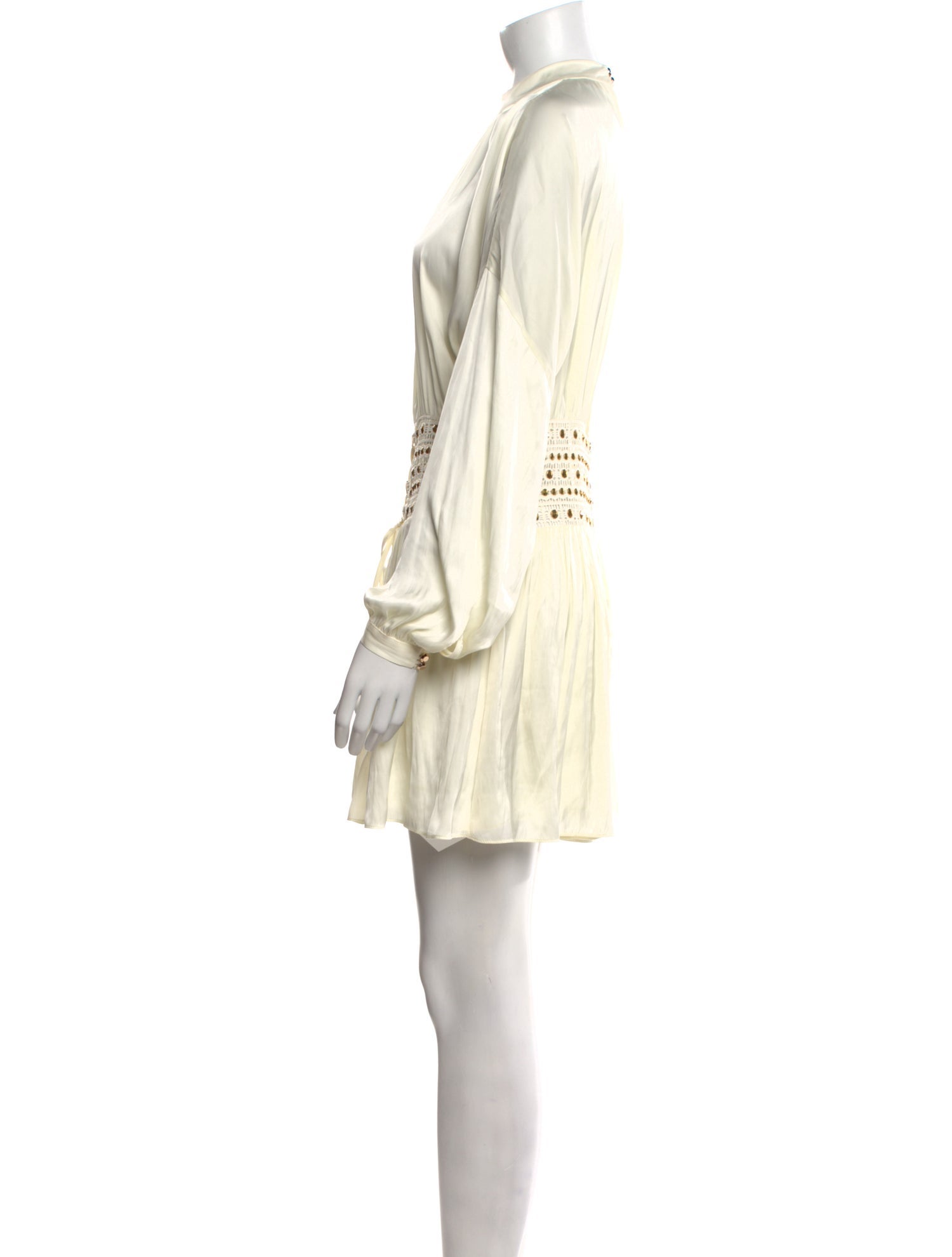 Ramy Brook Mock Neck Mini Dress