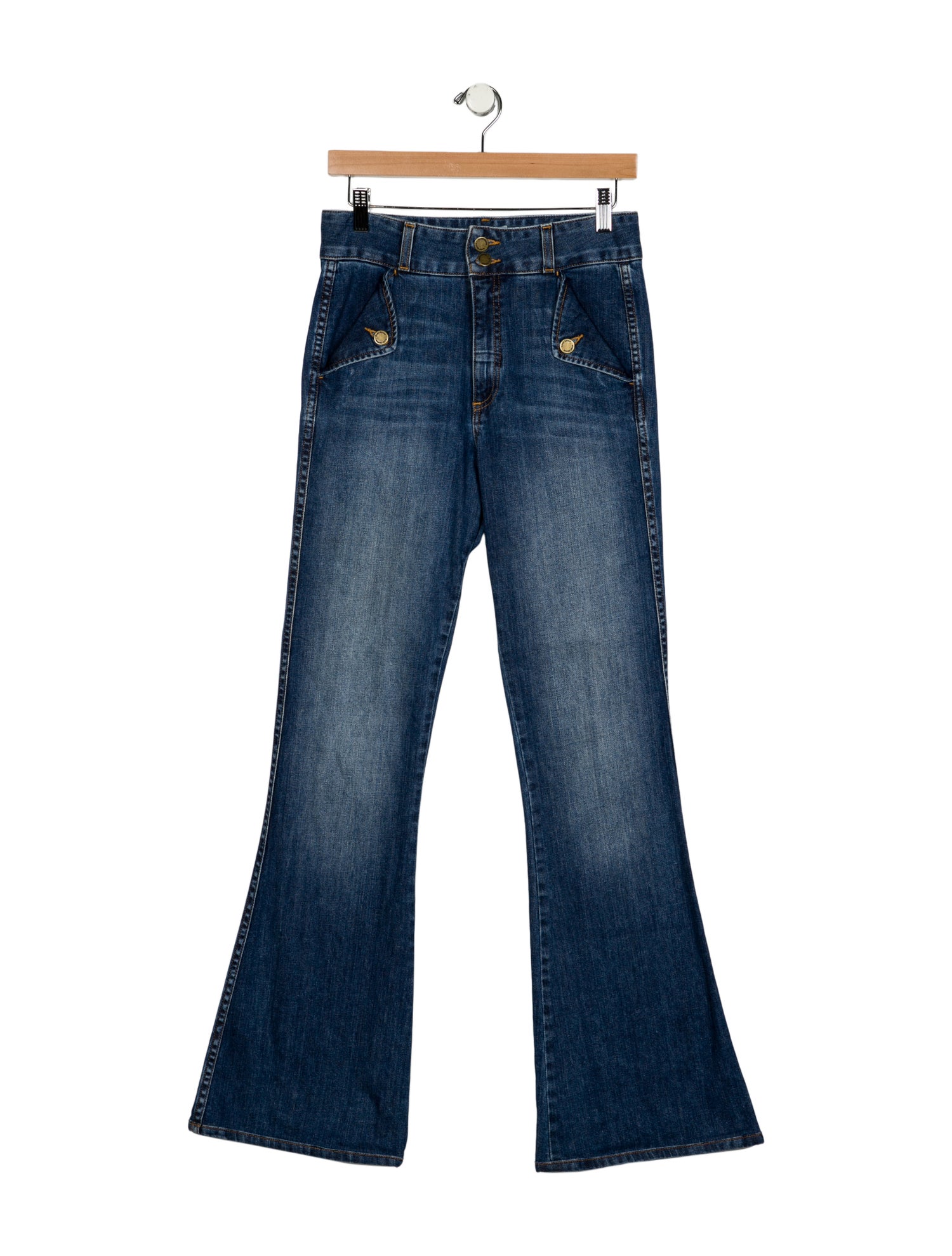 Ramy Brook High-Rise Wide Leg Jeans