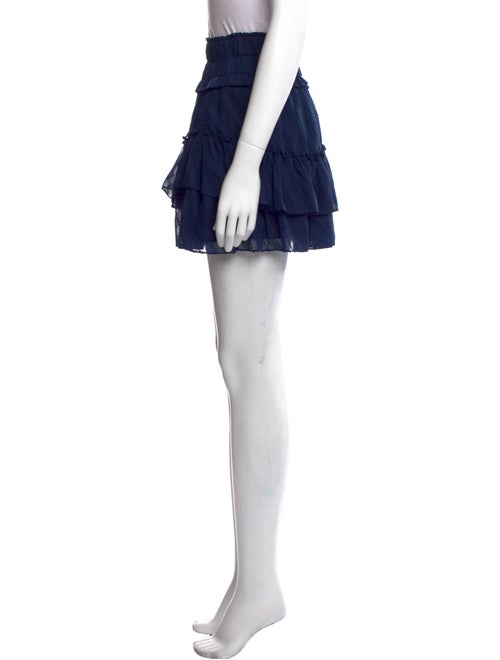 Ramy Brook Ruffle Embellishment Mini Skirt