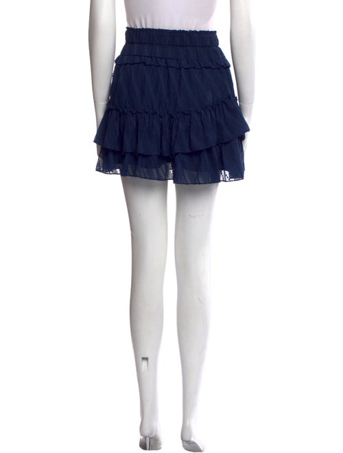 Ramy Brook Ruffle Embellishment Mini Skirt