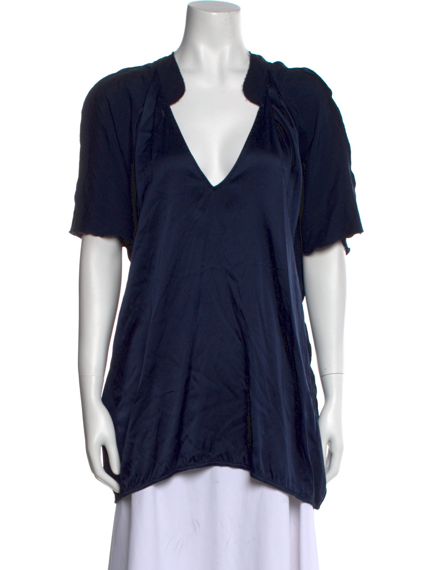 Ramy Brook V-Neck Short Sleeve Top