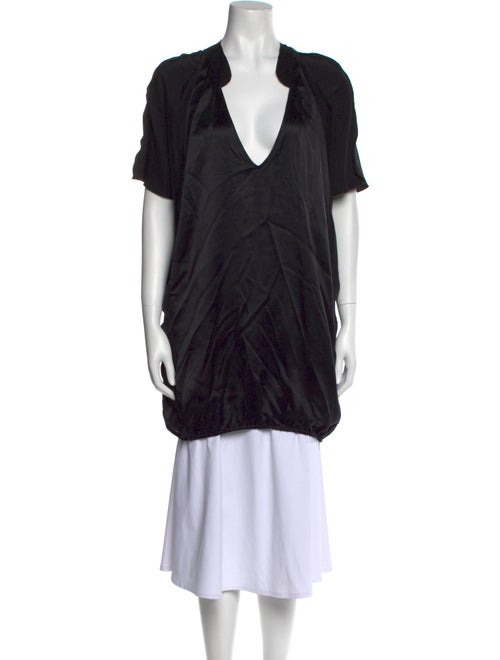 Ramy Brook V-Neck Short Sleeve Tunic