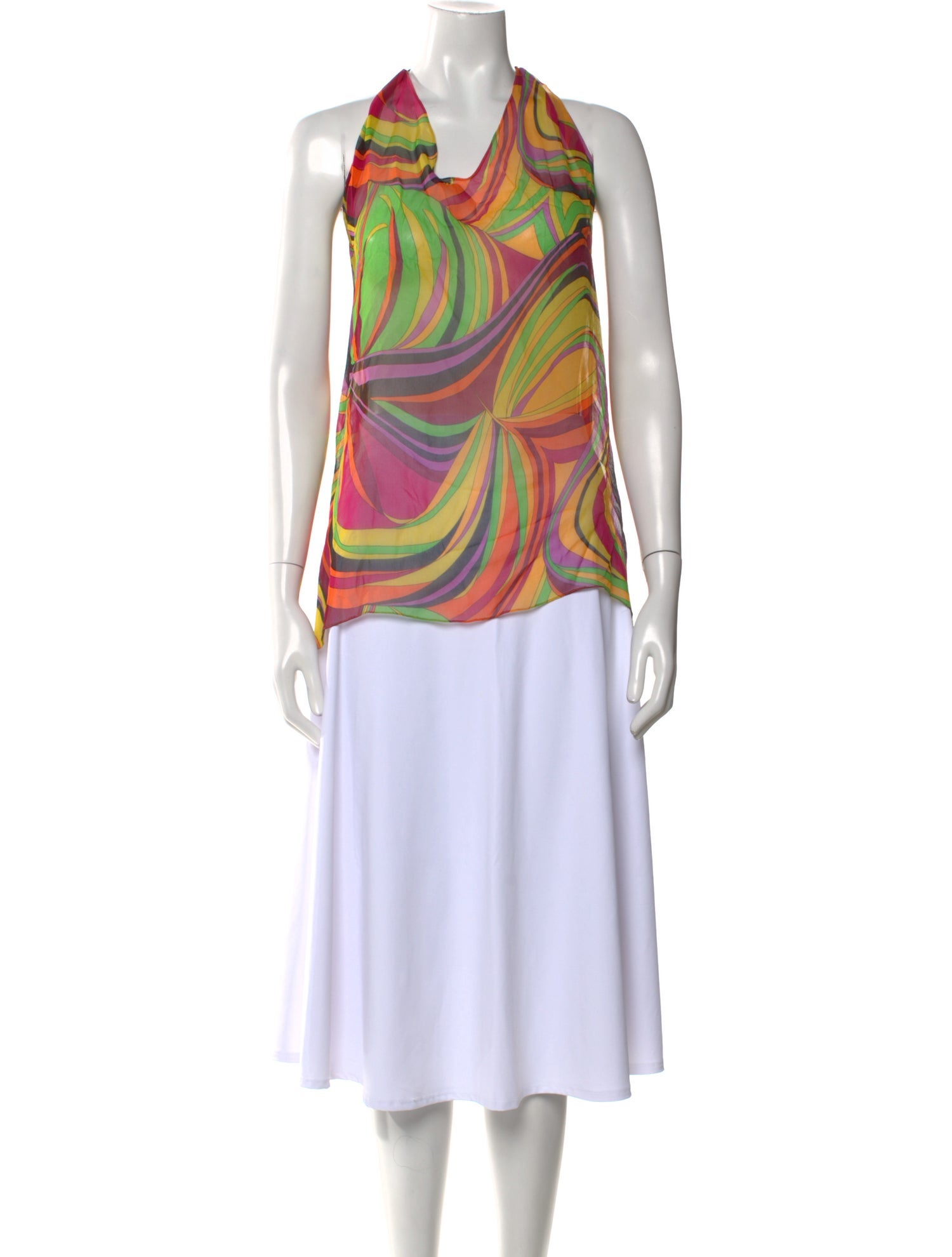 Ramy Brook Silk Printed Tunic
