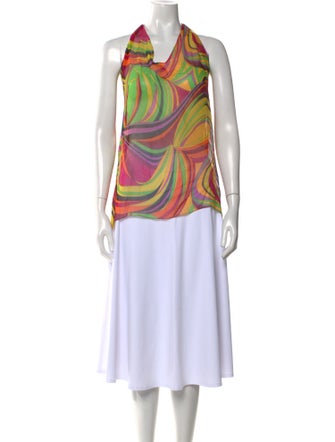 Ramy Brook Silk Printed Tunic