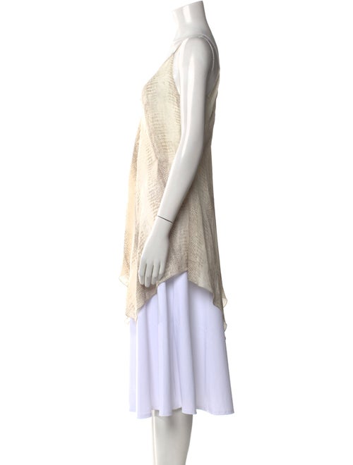 Ramy Brook Silk Animal Print Tunic