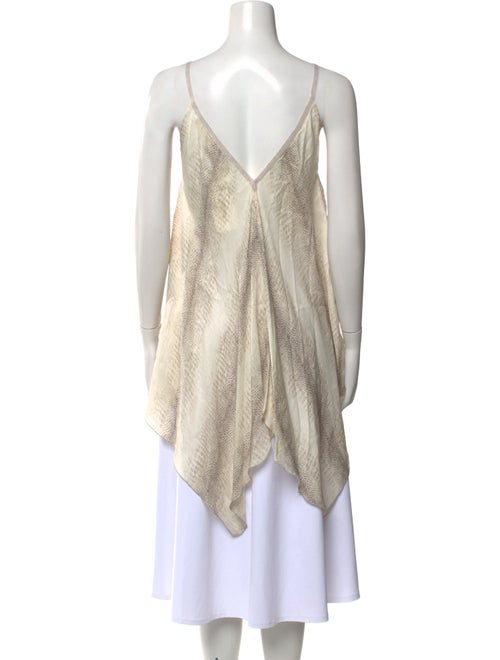 Ramy Brook Silk Animal Print Tunic