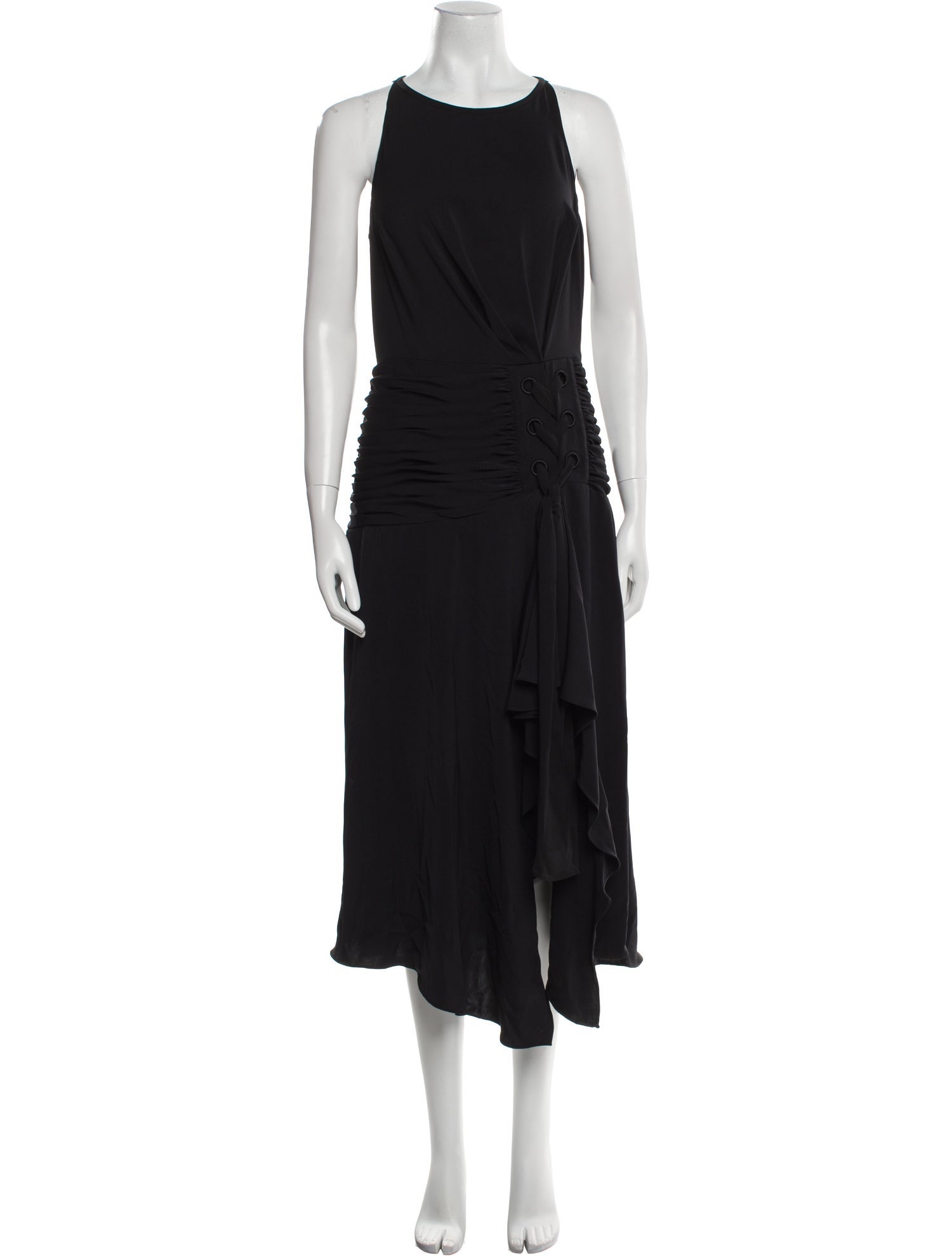 Ramy Brook Crew Neck Long Dress