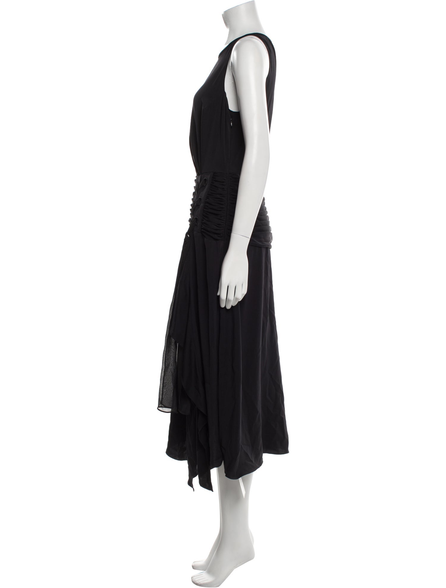 Ramy Brook Crew Neck Long Dress
