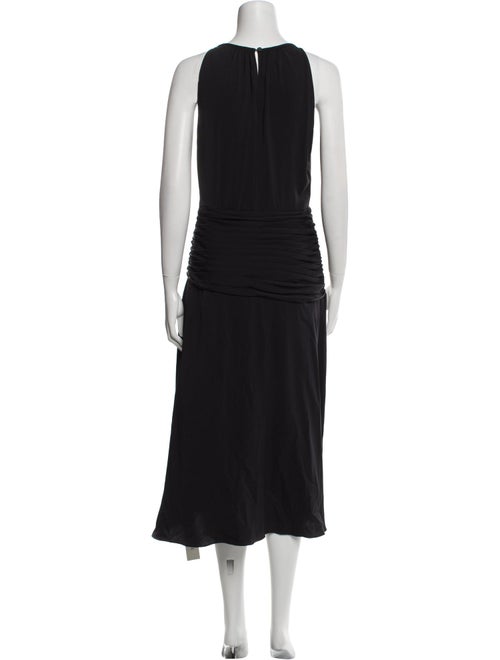 Ramy Brook Crew Neck Long Dress