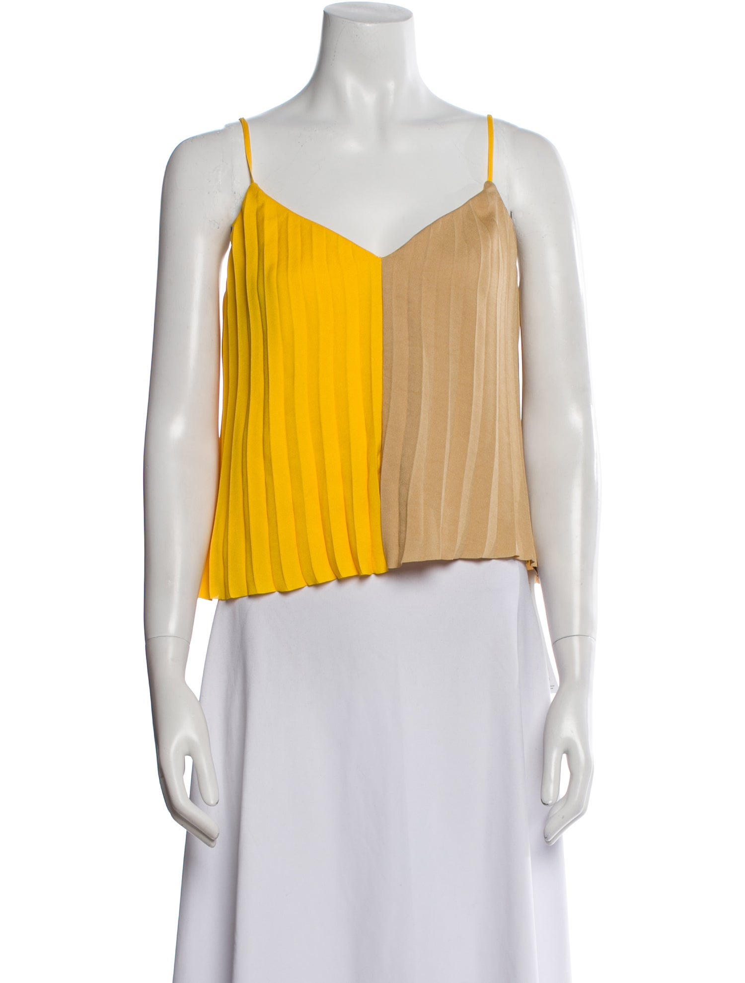 Ramy Brook V-Neck Sleeveless Crop Top w/ Tags